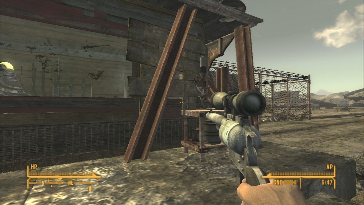 Fallout New Vegas Gun Runners Arsenal Best Weapons Screenshot of Fallout: New Vegas - Gun Runners' Arsenal (PlayStation 3