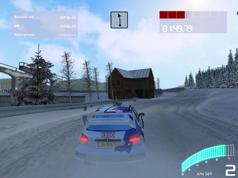 Colin McRae Rally 2.0 (Windows) screenshot: Rally in Sweden