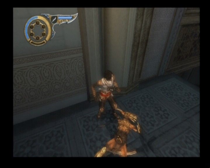 Prince of Persia: The Two Thrones (PlayStation 2) screenshot: One archer less