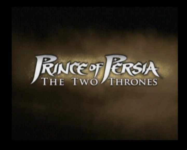 Prince of Persia: The Two Thrones (PlayStation 2) screenshot: Title screen