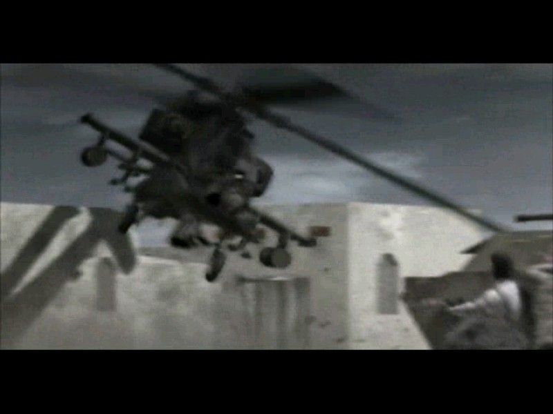 AH-64 Apache Air Assault (Windows) screenshot: Intro cutscene.