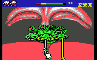 Harald Hårdtand: Kampen om de rene tænder (Commodore 64) screenshot: 4th boss