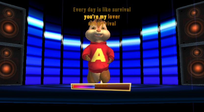 Alvin & The Chipmunks: Chipwrecked (Wii) screenshot: Solo