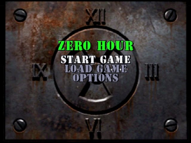 Duke Nukem: Zero Hour (Nintendo 64) screenshot: Main menu.