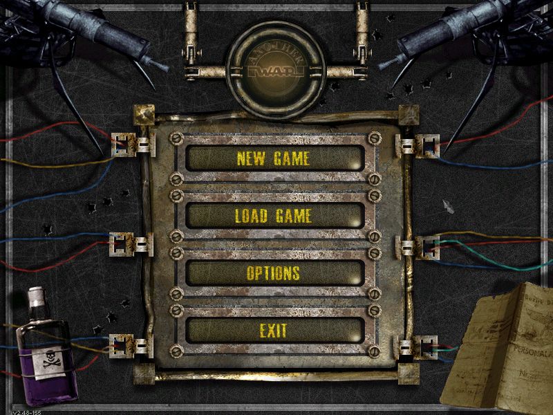 Another War (Windows) screenshot: Main menu