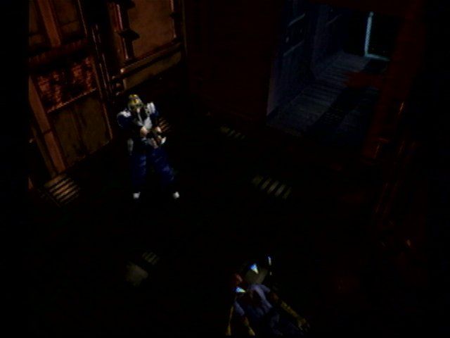 Carrier (Dreamcast) screenshot: Keep shooting them after they drop