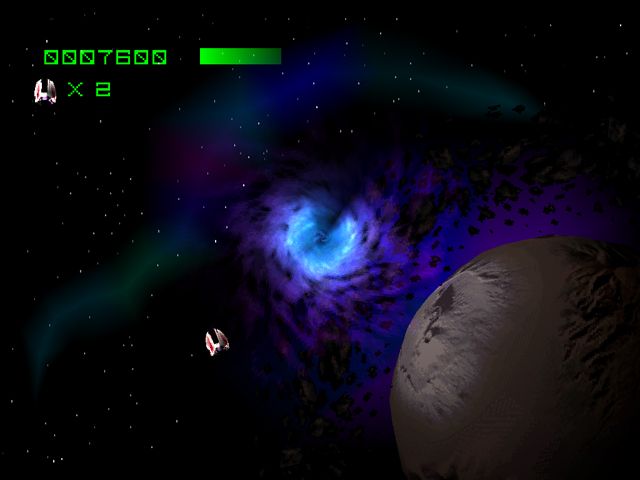 Screenshot of Asteroids (PlayStation, 1998) - MobyGames