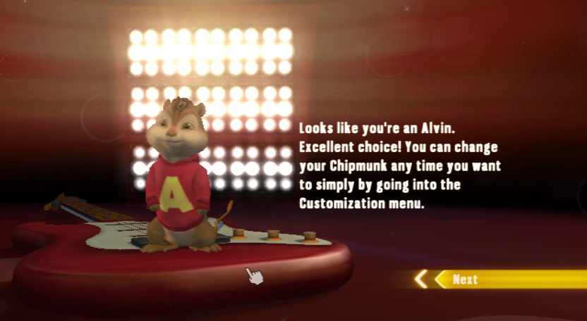 Alvin & The Chipmunks: Chipwrecked (Wii) screenshot: I'm ... ALVI-I-I-I-I-IN