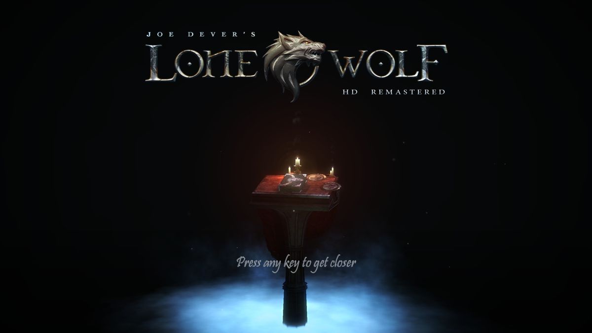 Joe Dever's Lone Wolf: HD Remastered (Windows) screenshot: Title screen