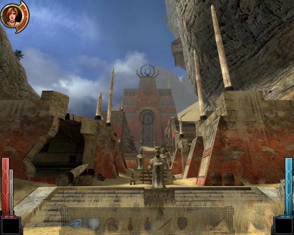 Dark Messiah: Might and Magic (Windows) screenshot: The temple of the Spider.