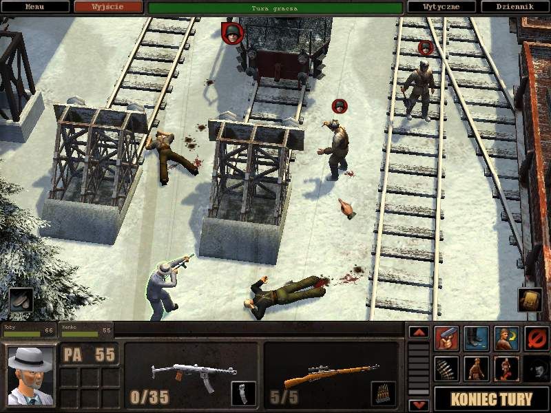 S3: Silent Storm - Sentinels (Windows) screenshot: Russian winter