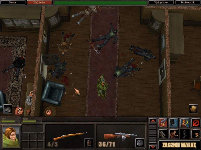 S3: Silent Storm - Sentinels (Windows) screenshot: In the hall