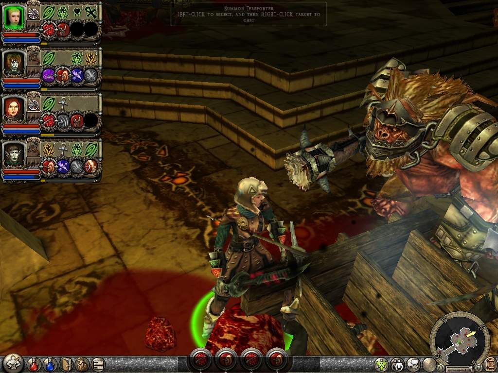Dungeon Siege II: Broken World (Windows) screenshot: The enemies look really great
