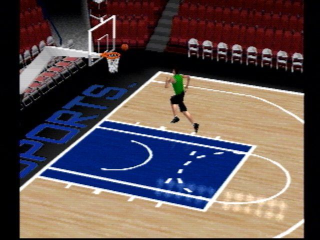 NBA Live 2003 (PlayStation) screenshot: Practice mode