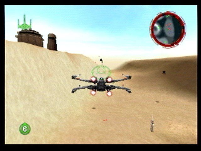 Star Wars: Rogue Squadron 3D (Nintendo 64) screenshot: Starting the 1st mission