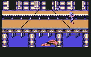 Shinobi (Commodore 64) screenshot: Bonus Stage