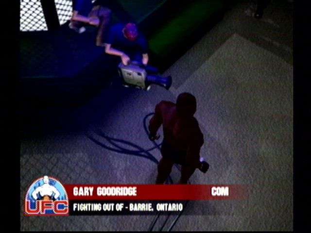 Ultimate Fighting Championship (Dreamcast) screenshot: Pre-fight cutscene