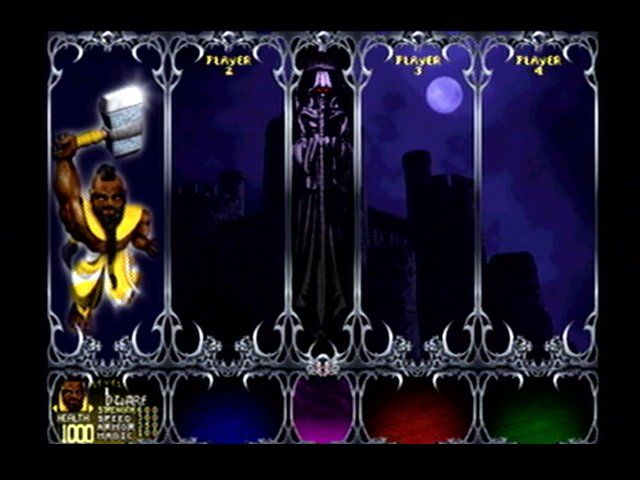 Gauntlet: Legends (Dreamcast) screenshot: Character selection