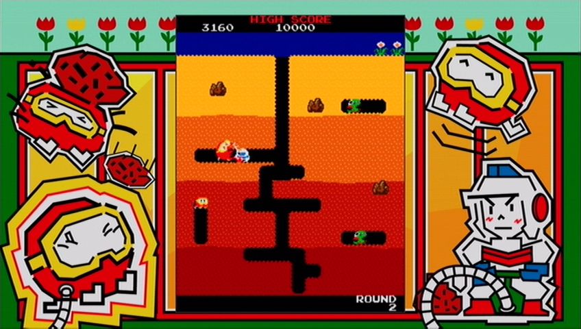 Screenshot of Dig Dug (Xbox 360, 1982) - MobyGames