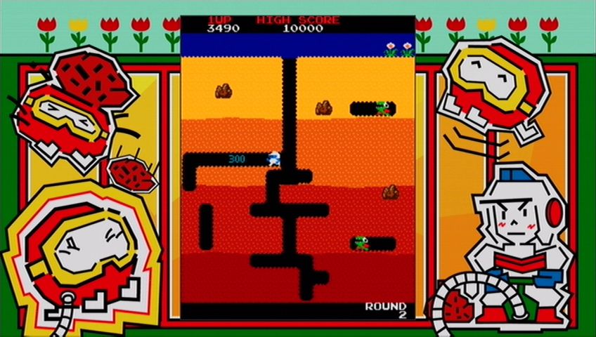 Screenshot of Dig Dug (Xbox 360, 1982) - MobyGames