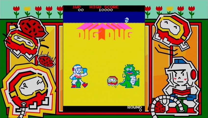 Screenshot of Dig Dug (Xbox 360, 1982) - MobyGames