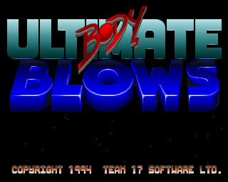 Ultimate Body Blows (Amiga CD32) screenshot: Title screen