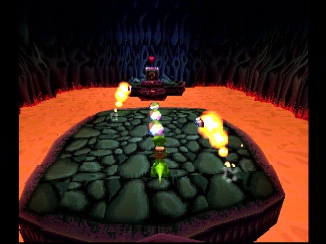 Croc: Legend of the Gobbos (PlayStation) screenshot: Underground