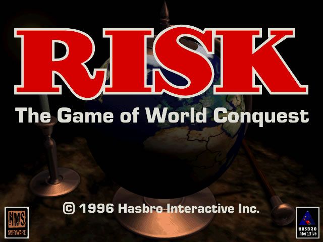 Risk: The Game of Global Domination (Windows) screenshot: Title screen (CD-ROM version)