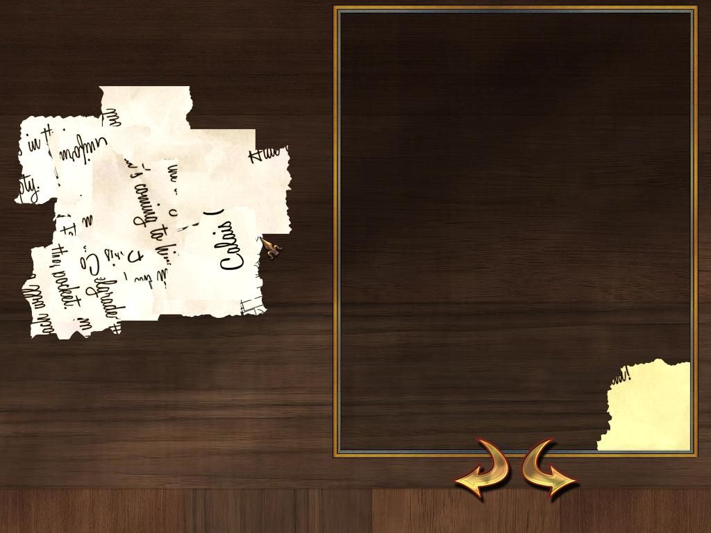 Agatha Christie: Murder on the Orient Express (Windows) screenshot: Classic puzzle of a torn letter