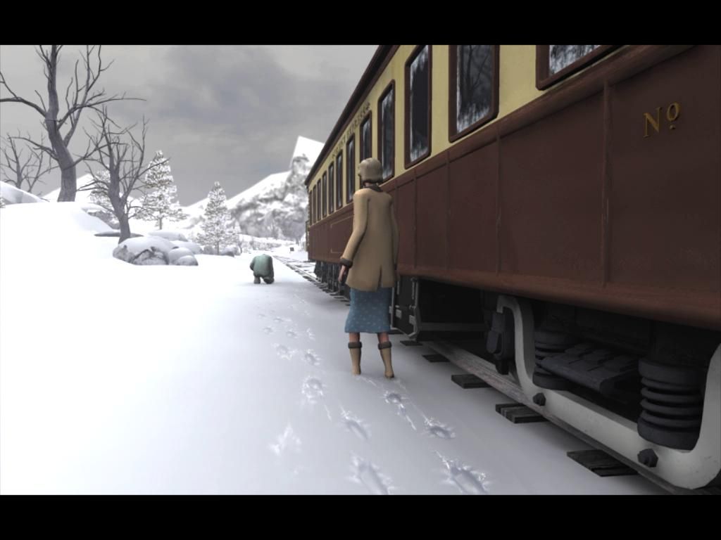 Agatha Christie: Murder on the Orient Express (Windows) screenshot: Following a suspicious character.