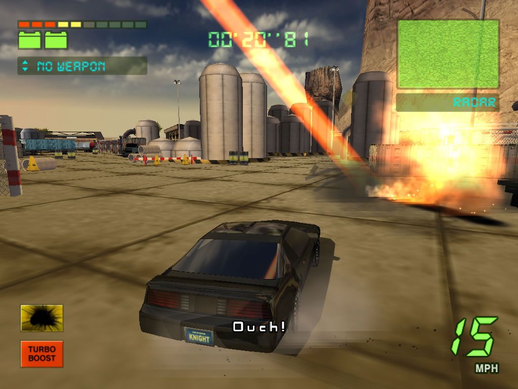 Screenshot of Knight Rider 2: The Game (Windows, 2004) - MobyGames