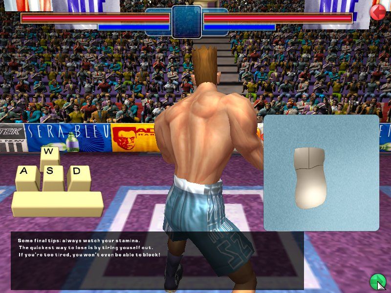 Heavyweight Thunder (Windows) screenshot: Non-interactive tutorial