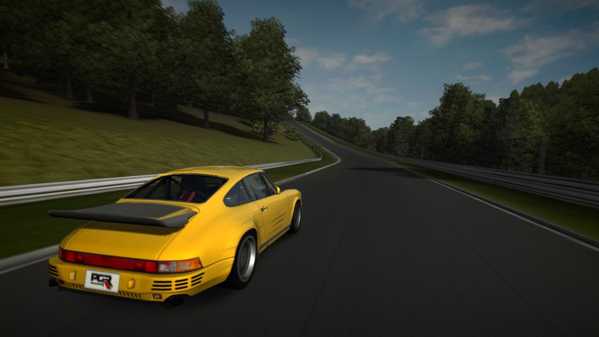 Project Gotham Racing 3 (Xbox 360) screenshot: You can drive the complete Nordschleife in PGR3.
