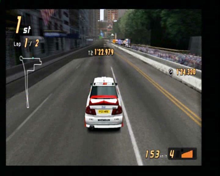 Gran Turismo 4: "Prologue" (PlayStation 2) screenshot: Aerial Camera