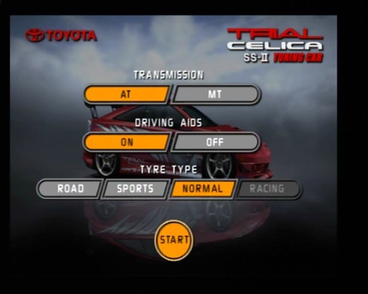Gran Turismo 4: "Prologue" (PlayStation 2) screenshot: Car settings