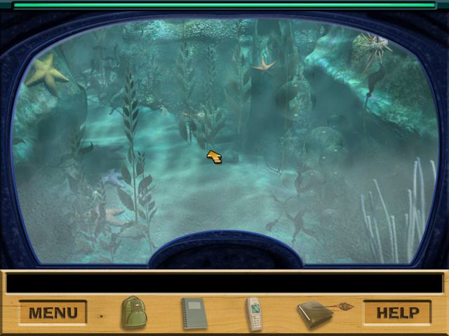 Nancy Drew: The Creature of Kapu Cave (Windows) screenshot: Snorkeling looks realistic.