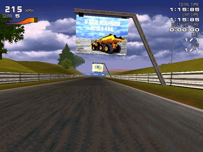 S40 Racing (Windows) screenshot: Sorry, you can't drive that one.