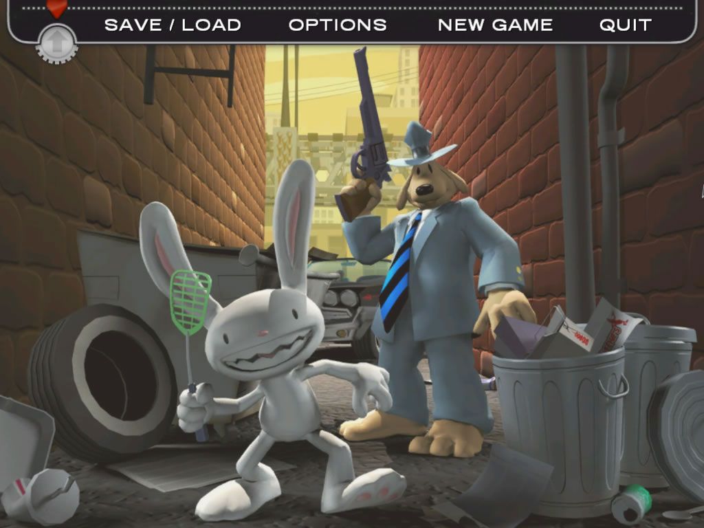 Sam & Max: Episode 2 - Situation: Comedy (Windows) screenshot: Main game screen