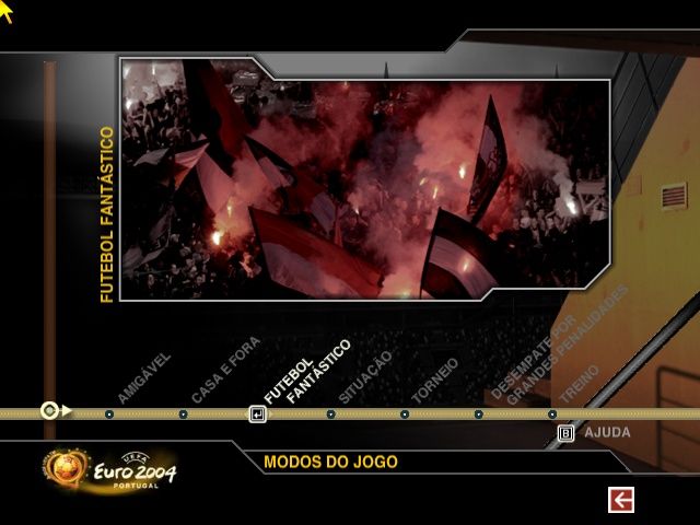 UEFA Euro 2004 Portugal (Windows) screenshot: Game modes