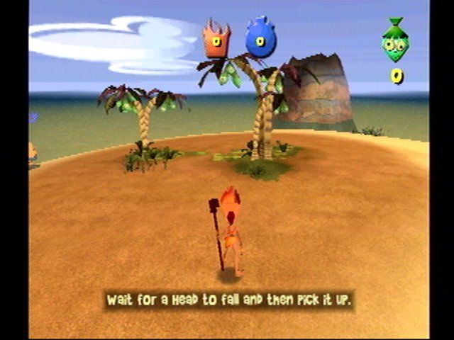 Ooga Booga (Dreamcast) screenshot: Tutorial level