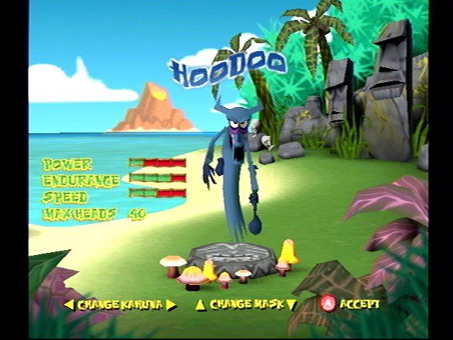 Ooga Booga (Dreamcast) screenshot: Player selection