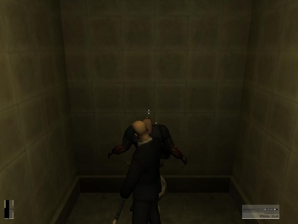 Hitman: Contracts (Windows) screenshot: Everything can be a weapon.