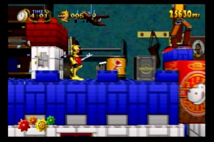 Screenshot Of Clockwork Knight (sega Saturn, 1994) - Mobygames