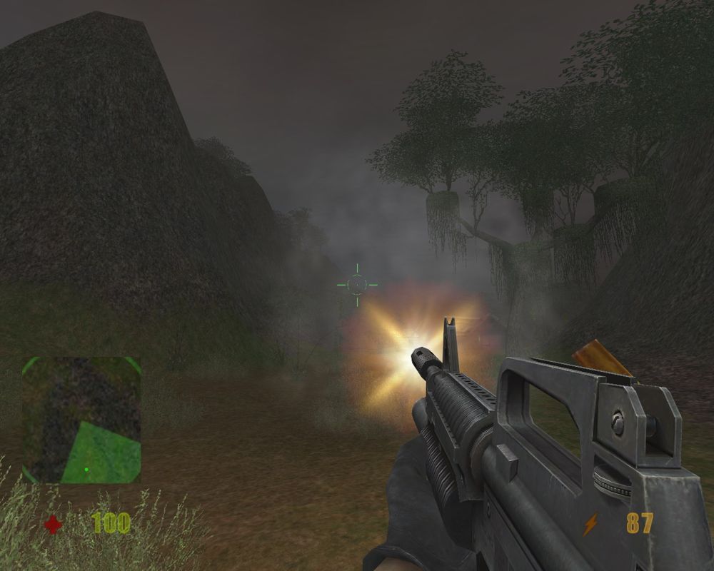Vivisector: Beast Within (Windows) screenshot: In the beginning it looks like you're on a safari trip