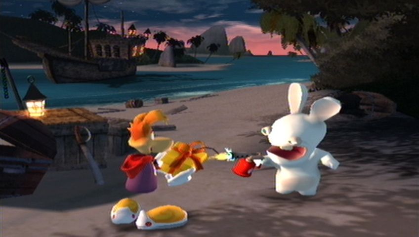 Screenshot of Rayman: Raving Rabbids (Wii, 2006) - MobyGames