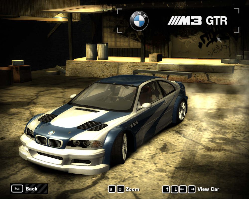 Need for Speed: Most Wanted (Black Edition) (Windows) screenshot: The exclusive BMW racer