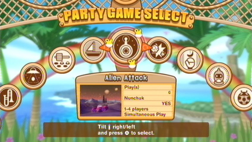 Super Monkey Ball: Banana Blitz (Wii) screenshot: Fifty mini-games! (Fourty-eight bad ones)