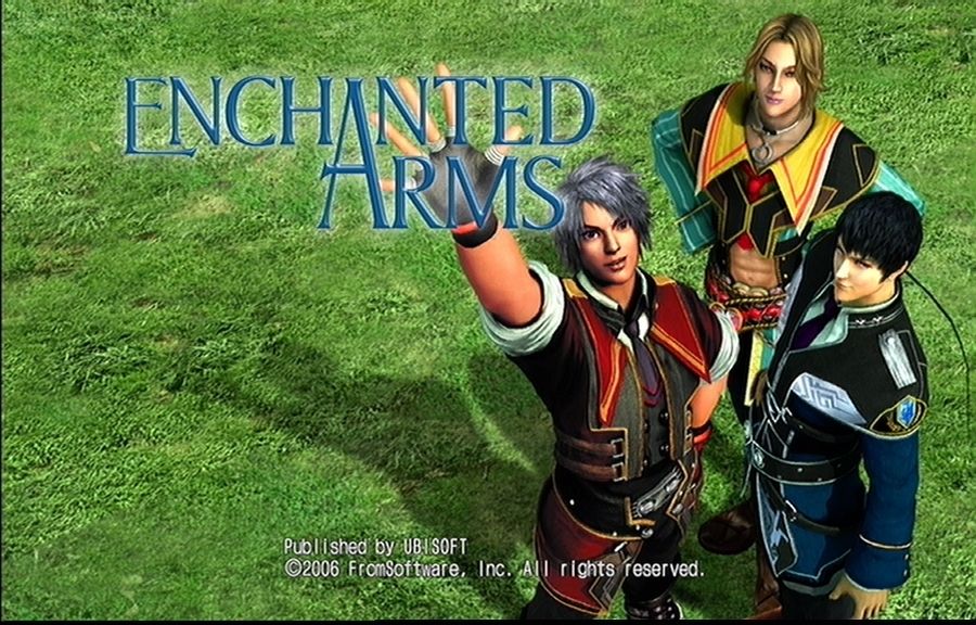 Enchanted Arms (Xbox 360) screenshot: Title screen