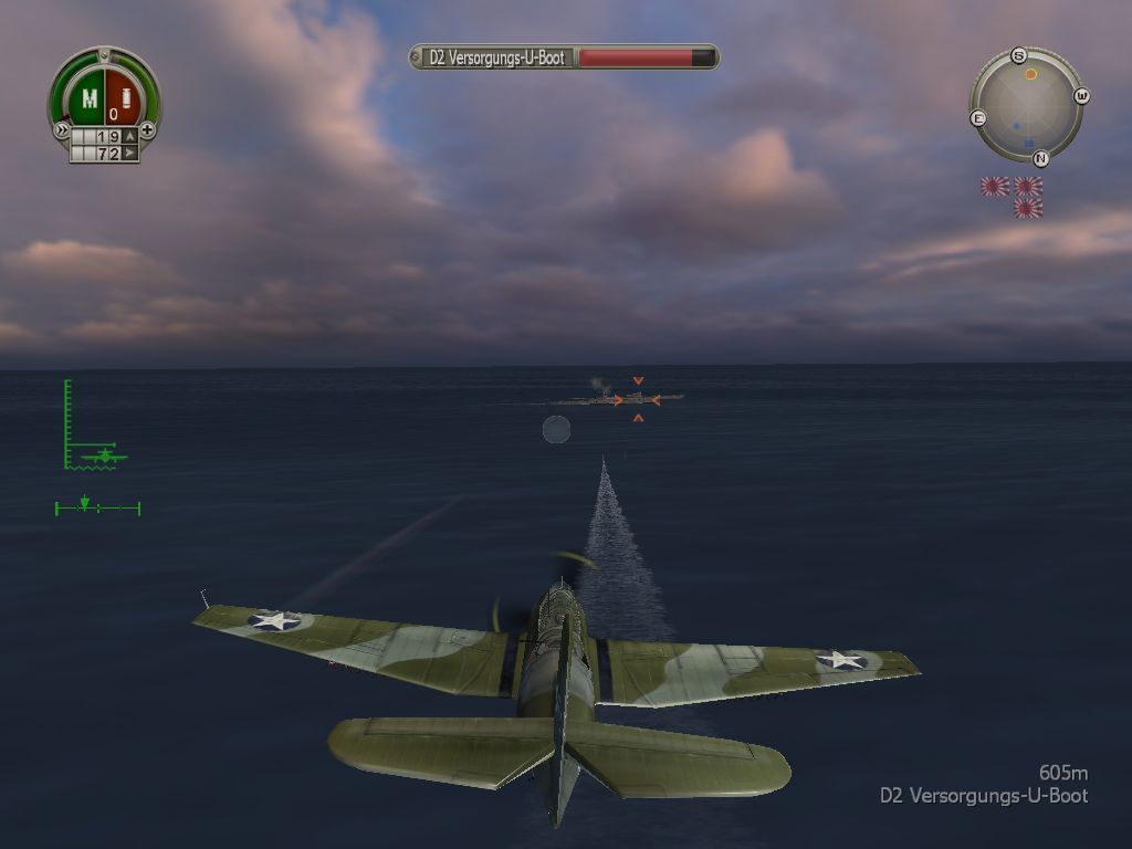 Heroes of the Pacific (Windows) screenshot: Torpedo attack