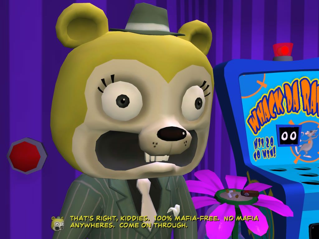 Sam & Max: Episode 3 - The Mole, the Mob, and the Meatball (Windows) screenshot: No mafia here!